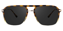 Sydnor Geometric Tortoise Sunglasses0