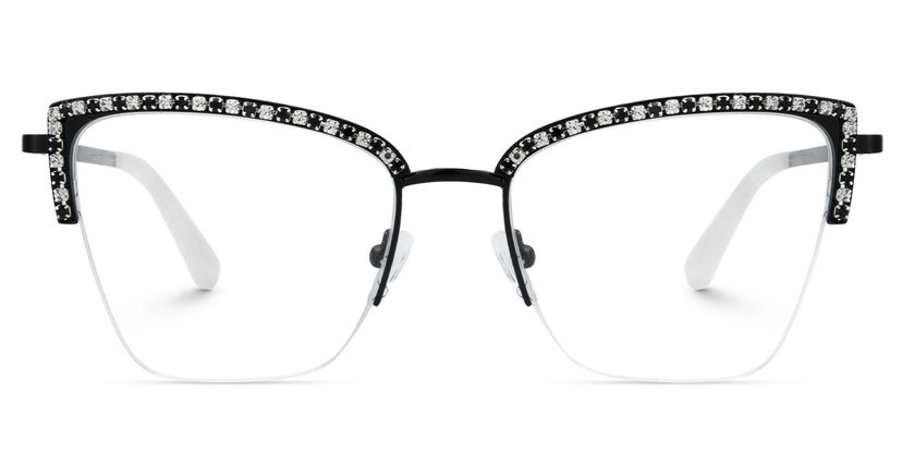 Caporella Cateye Black Glasses