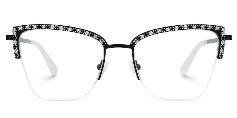 Caporella Cateye Black Glasses