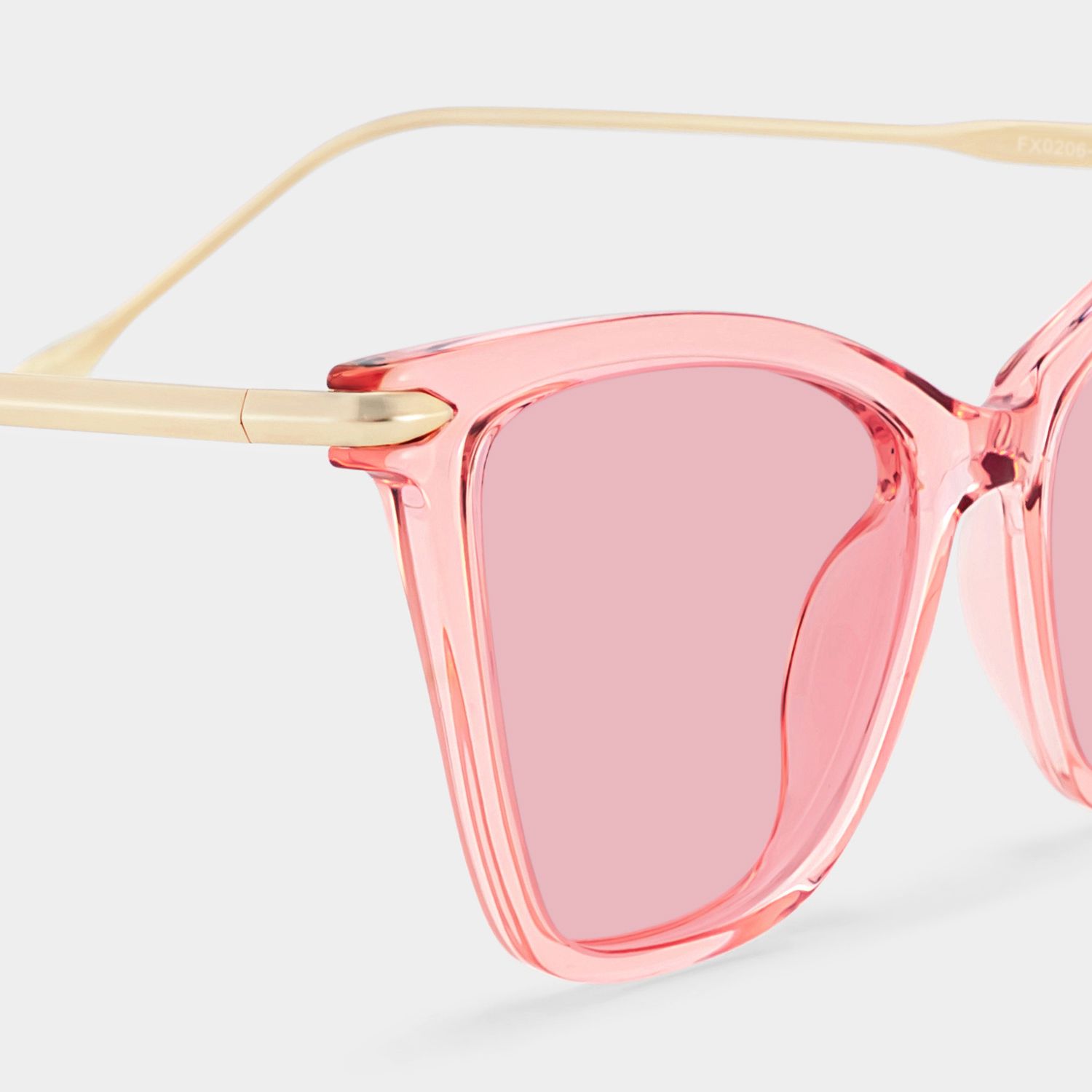 Hilary Butterfly Pink Frame Sunglasses Online Sale | ZEELOOL4