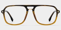 Kilworth Aviator Brown Glasses0
