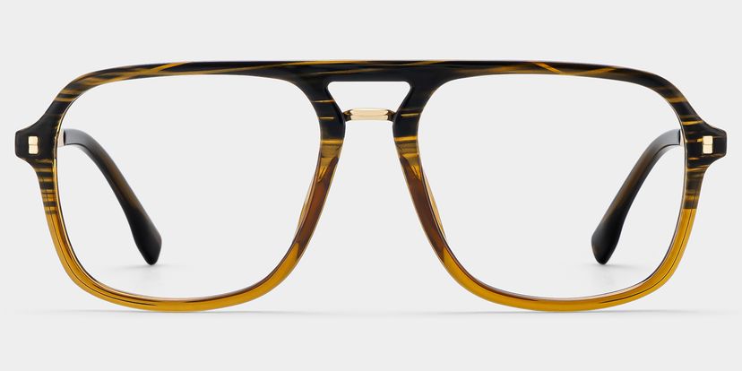 Kilworth Aviator Brown Glasses