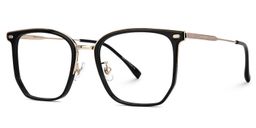 Roque Geometric Black Glasses1
