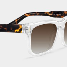 Orson Rectangle Clear Glasses4