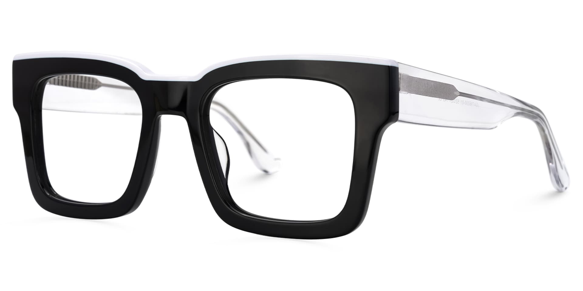 Vorse Square Glasses Black Frame for Men | Zeelool1