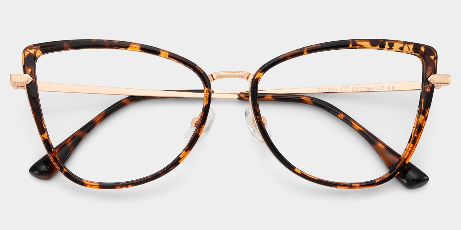 Sloane Cat-Eye Tortoise Glasses2