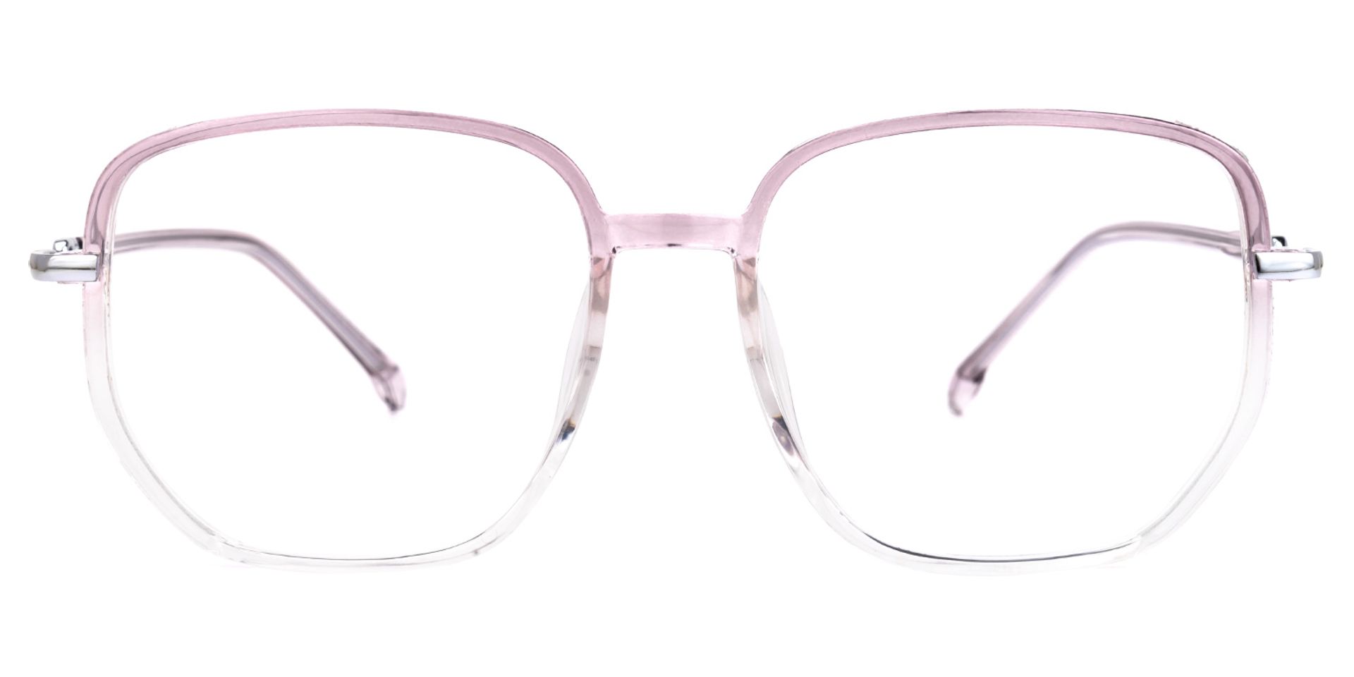 Joana Geometric Purple Glasses0