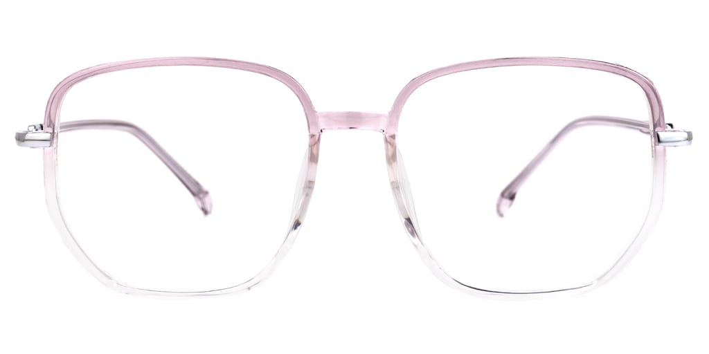 Joana Geometric Purple Glasses