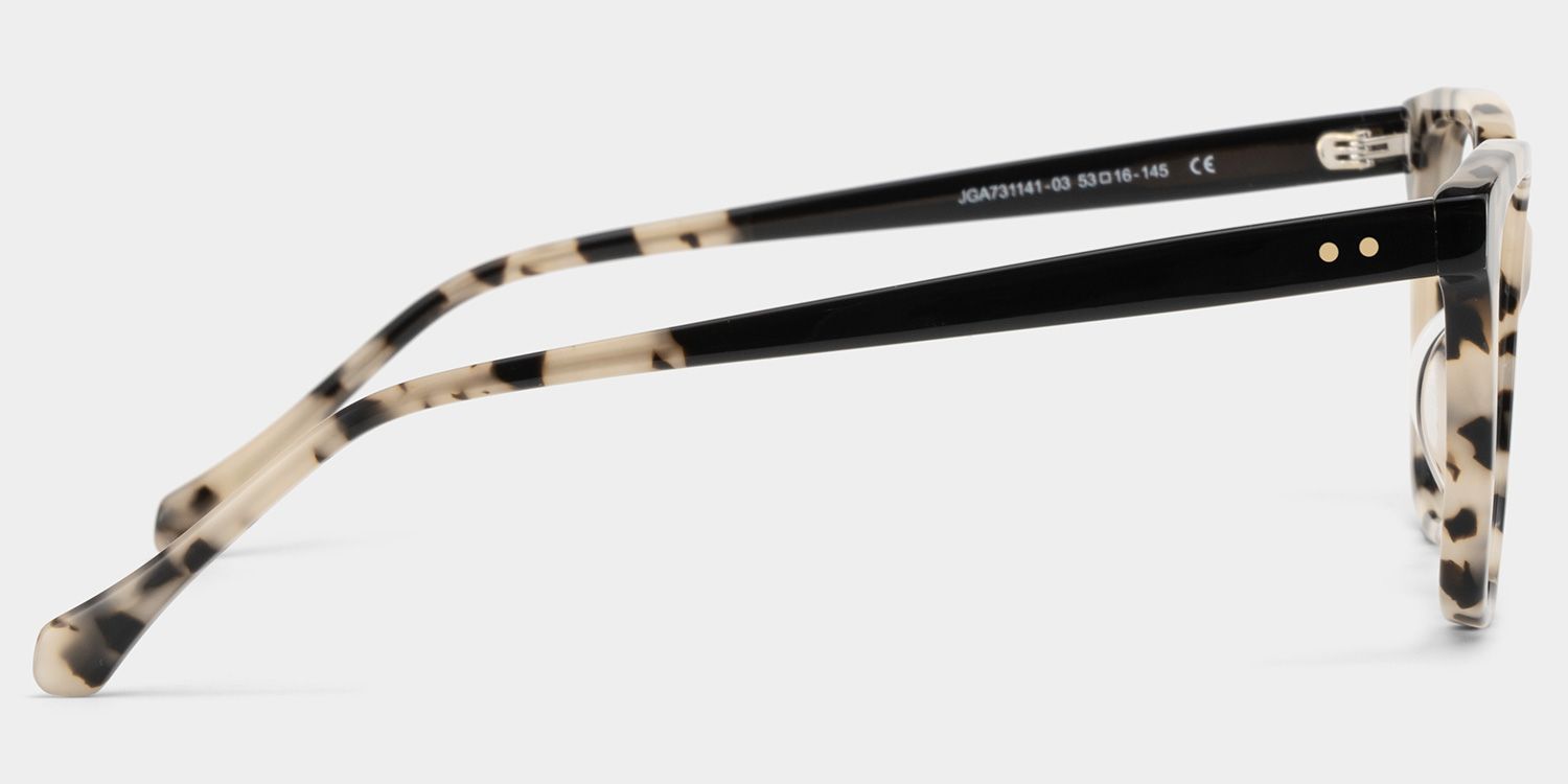 Lena Square Tortoise Frame Eyeglasses for Woman| ZEELOOL4