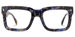 Shirmme Square Black Glasses0