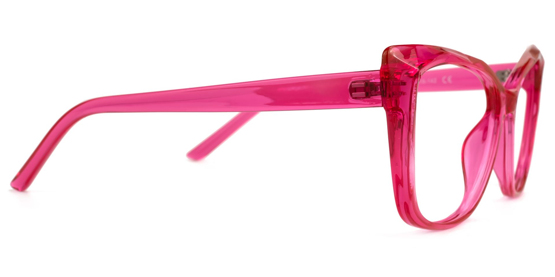 Square Farris Pink Glasses deals -Zeelool Glasses2