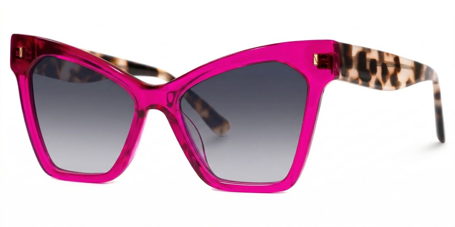Senica Cateye Purple Sunglasses — UV400 & Polarized | ZEELOOL1