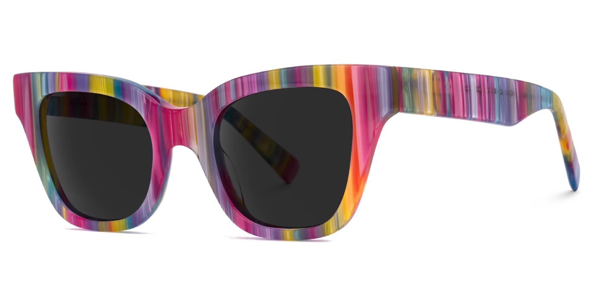 Nereyda Cateye Multicolor Sunglasses | Zeelool Glasses1