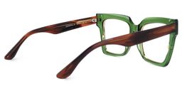 Vandyk Square Green Glasses3