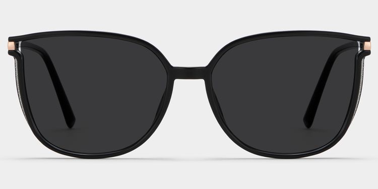 Rodz Square Black Sunglasses