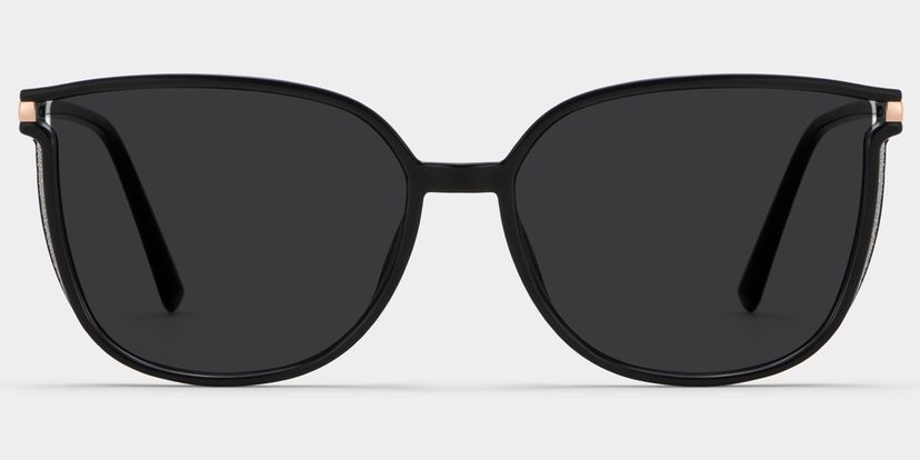 Rodz Square Black Sunglasses