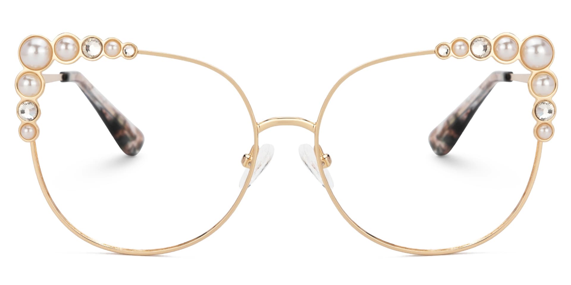 Designer Wallice Glasses in Metal Full-Frame0