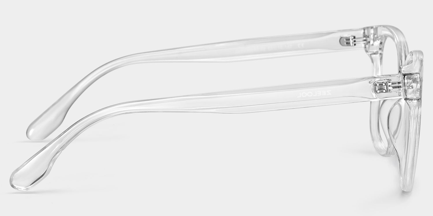 Oglesby Square Blue Light Blocking Glasses Clear Frame | Zeelool3