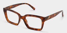 Marley Tortoise Rectangle Glasses3