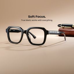 Parker Black Square Glasses0