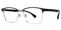Keychell Black Browline Glasses1