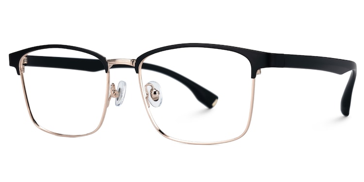 Keychell Browline Black Glasses