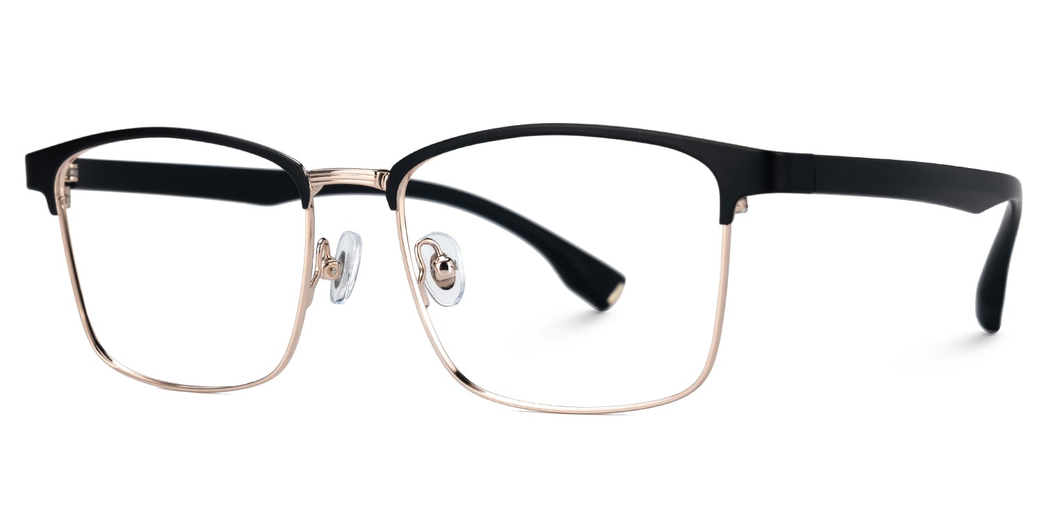 Metal Keychell Eyeglasses, Keychell Browline Glasses -Zeelool Glasses1