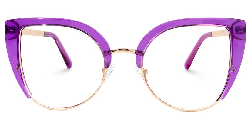 Brewer Cateye Purple Glasses