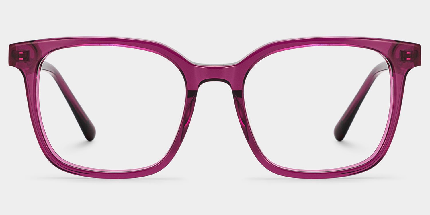 Freya Black Frame Glasses with Square Frame Online | ZEELOOL