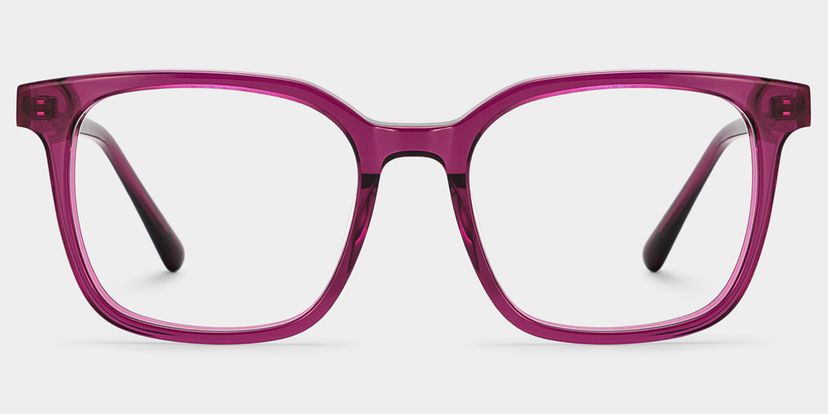 Freya Red Square Glasses
