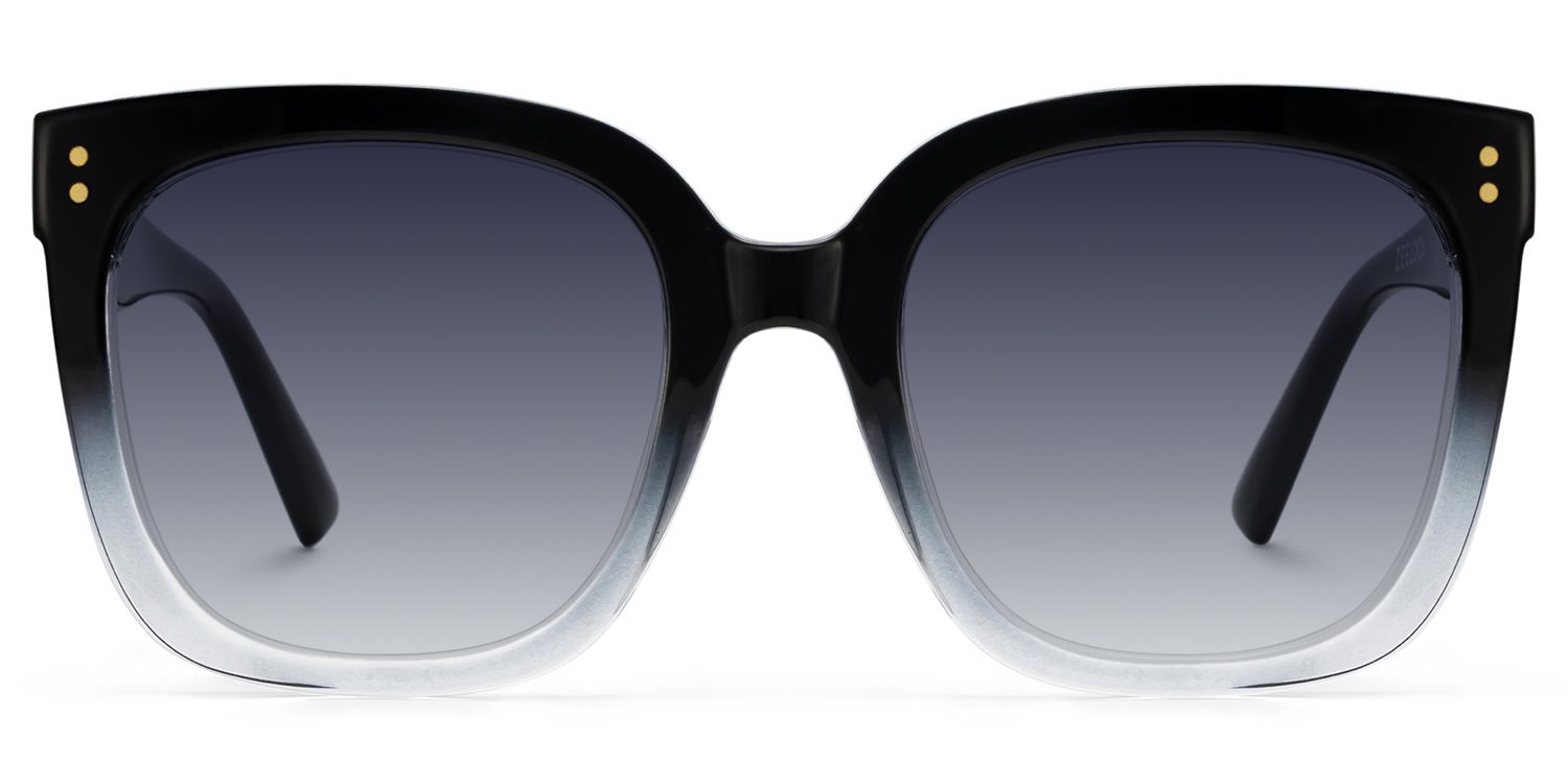 Ebony Square Clear Glasses | Zeelool Glasses