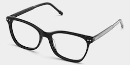 Marigold Rectangle Black Glasses2