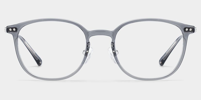Mira Oval Gray Glasses