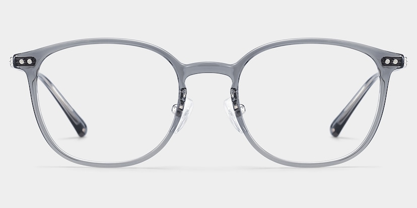 Mira Oval Gray Glasses