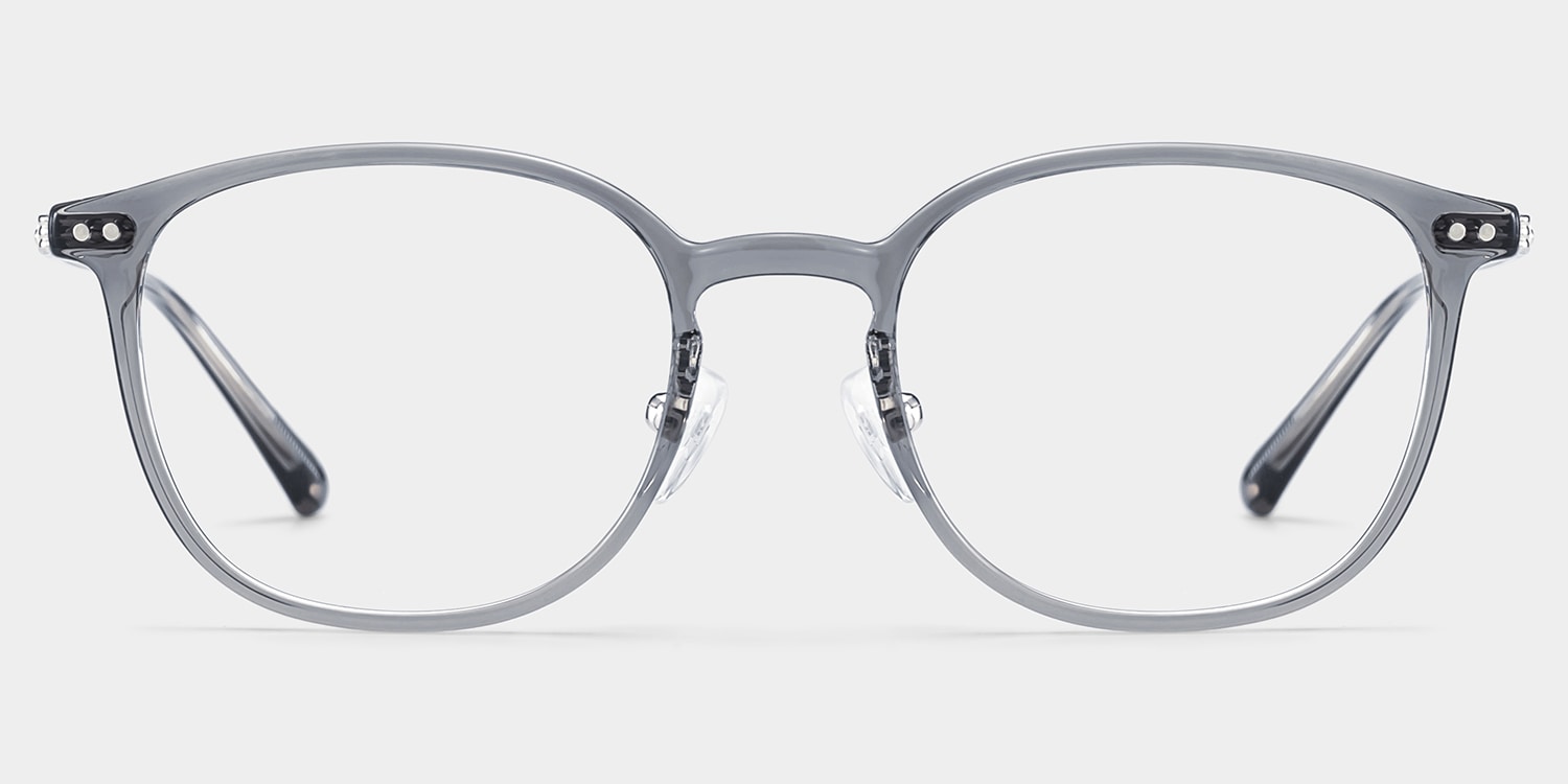 Mira Oval Gray Glasses