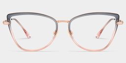 Sloane Cat-Eye Two-tone Glasses1