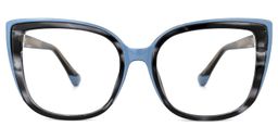 Fenn Cateye Blue Glasses0