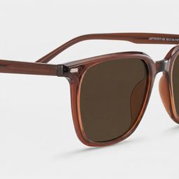 Eliza Dark Brown Square Glasses4