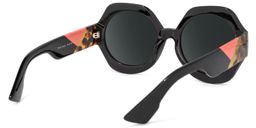 Geoffrey Geometric Black Glasses4