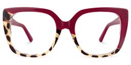 Carrero Square Two-Tone Glasses1