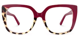 Carrero Square Two-Tone Glasses1