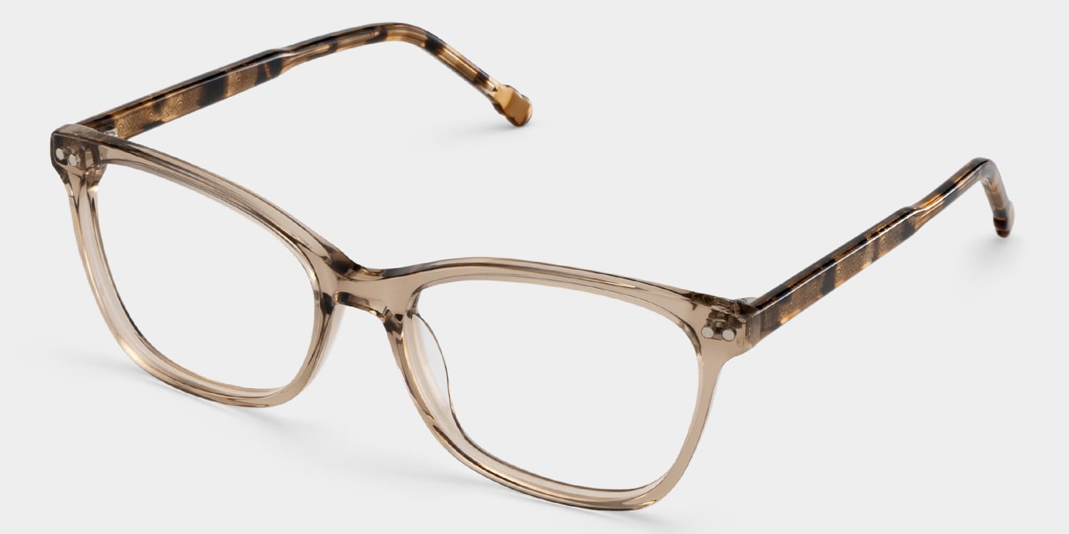 Marigold Rectangle Brown Glasses2
