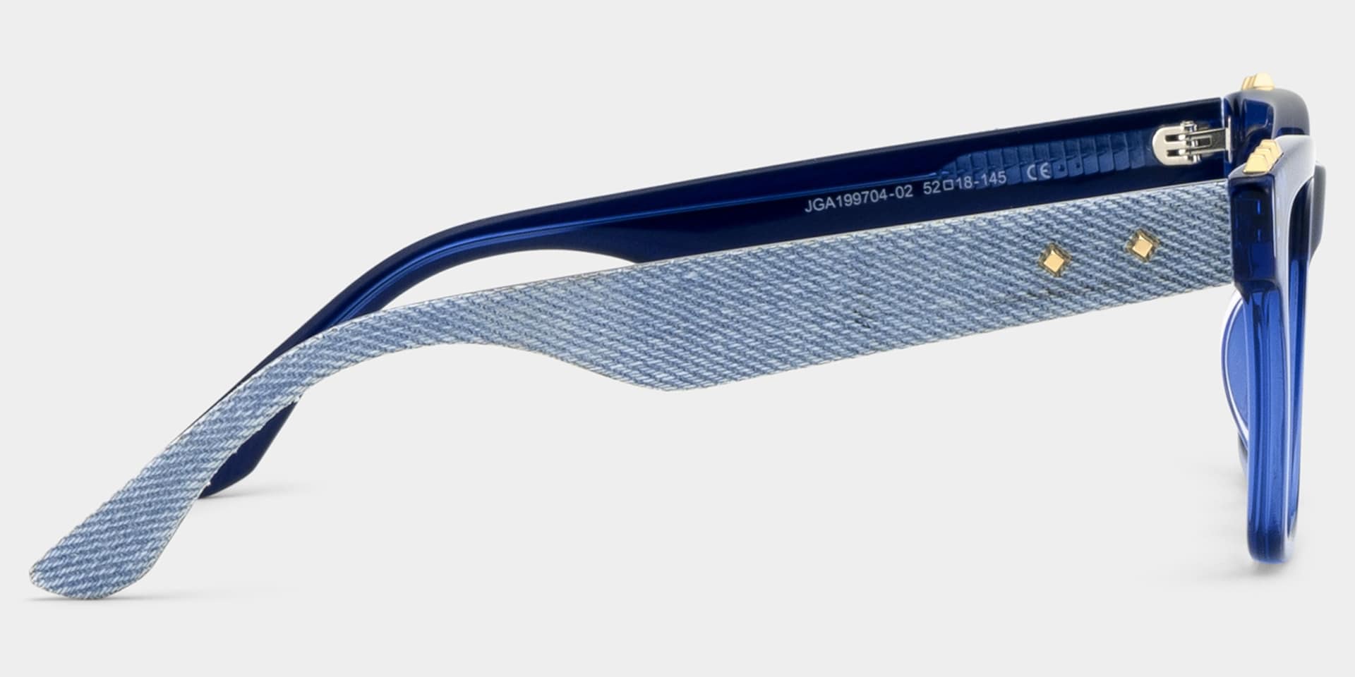 Soren Square Blue Frame Eyeglasses for Woman| ZEELOOL4