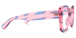 Xanthus Butterfly Blue-Pink Glasses2