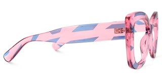 Xanthus Butterfly Blue-Pink Glasses2