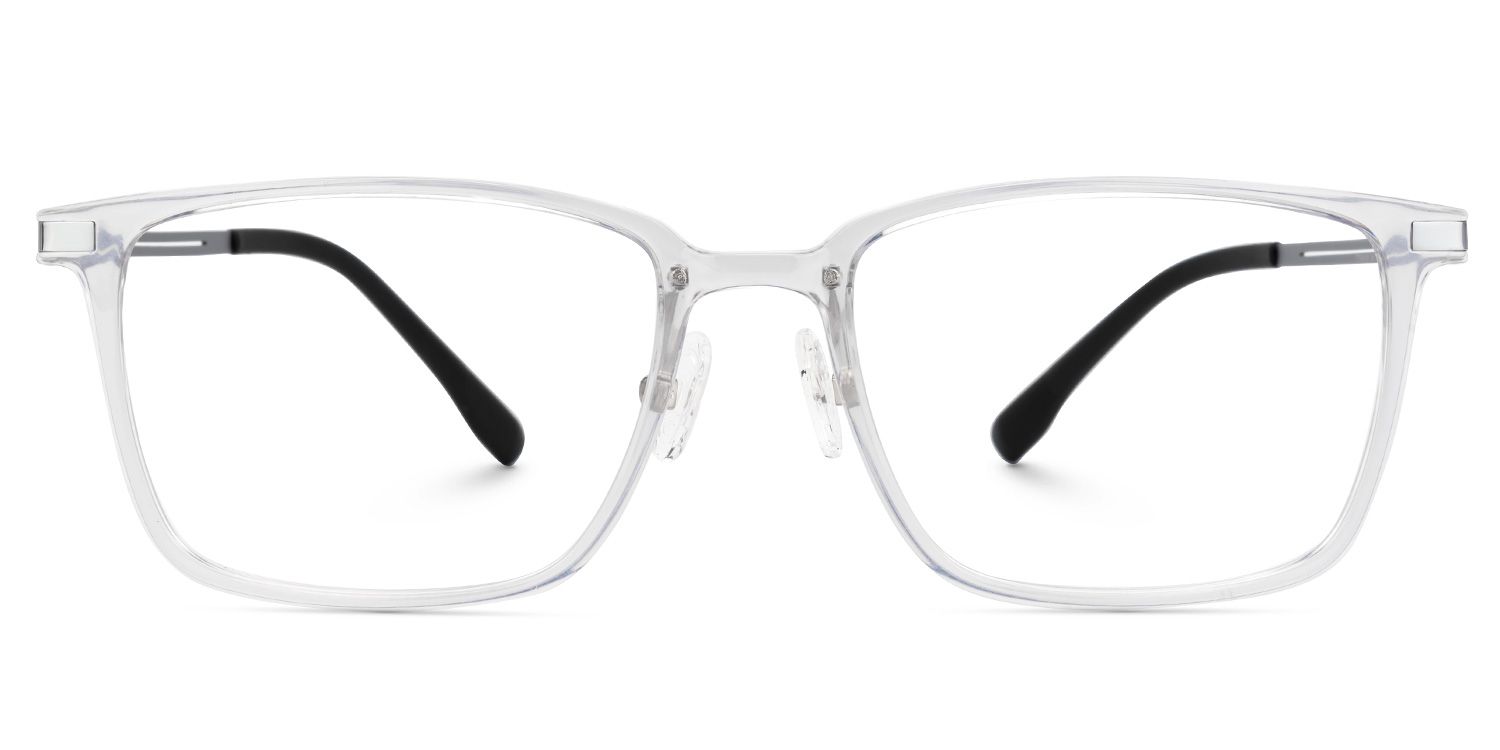 Gray Ivonne Rectangle Frame Eyeglasses | Zeelool0