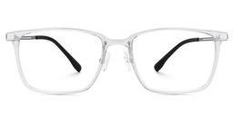 Ivonne Rectangle Gray Glasses0