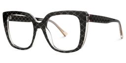 Brenda Square Black Glasses1