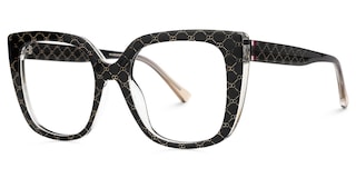 Brenda Square Black Glasses1