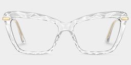 Juliet Cateye Clear Glasses1